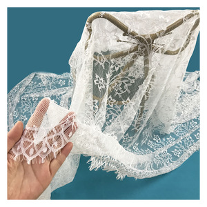 Venta Caliente de Fábrica al por Mayor: Tela de Malla de Nylon Ecológica Suave para Pestañas y <span class=keywords><strong>Vestidos</strong></span>, 3*1.5 Metros, Color Blanco Roto - Product Image 1
