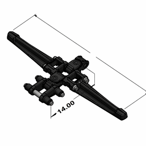 Cadenas de Transportador de Acero de Alta Resistencia DA 350 para Esparcidores de Estiércol y Equipos de Manipulación de Materiales Agrícolas - Product Image 6