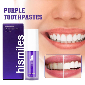 Dentifricio in Mousse Erboristico Viola di Alta Qualità 30ml, Pulizia Profonda al Gusto di Menta <span class=keywords><strong>per</strong></span> <span class=keywords><strong>Denti</strong></span> <span class=keywords><strong>Sensibili</strong></span>, Sbiancante <span class=keywords><strong>per</strong></span> Uso Domestico e Alberghiero - Product Image 1