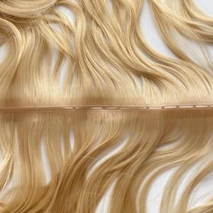 ผมต่อแบบเทป 2025 Haiyi Genius Hole Double Drawn Weft Virgin Hair แบบจีน ขายดี รุ่น Butterfly Hair Extensions - Product Image 4