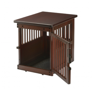 Table d'appoint en bois de luxe pour animaux de compagnie (table d'appoint 2 en 1 / niche pour chien) - Product Image 4