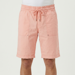 Shorts de plage décontractés pour hommes, respirants, tissés, coupe droite, ajustés, taille cinq pouces, grande taille, couleur unie, logo personnalisé - Product Image 1