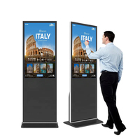 Pantalla Táctil IR 4K Android de 43, 50 y 55 Pulgadas para Interiores, Kiosco de Señalización Digital con Video Integrado y CMS