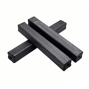 ถ่านอัดแท่ง HELIOCOAL ผลิตด้วยเครื่องจักร ความหนาแน่นสูง ติดไฟนาน 8000 กิโลแคลอรี/กก. <span class=keywords><strong>ค่า</strong></span>แคลอรี 100% จากไม้ไผ่ รูปทรงแท่งสี่เหลี่ยม - Product Image 3