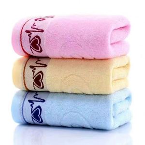 Serviette pour le visage en coton pur pour adultes, douce, absorbante et épaisse, idéale pour un usage domestique - Product Image 1