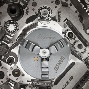 Mandrino tornio a 3 ganasce per macchina tornio CNC garanzia di equilibrio dinamico con acciaio legato di alta qualità - Product Image 6