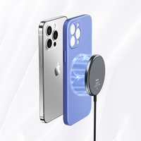 Funda de teléfono de TPU de silicona líquida magnética para iPhone 16 Pro Max Fundas para teléfonos móviles