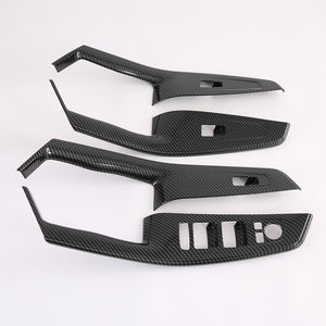 ABS imitare carbonio kit carrozzeria automatica <span class=keywords><strong>adesivi</strong></span> bracciolo finestra occhiali sollevamento copertura Rise <span class=keywords><strong>per</strong></span> HYUNDAI IX25 Creta 2019 - Product Image 1