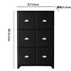 Dopamine Enhancing Dresser Storage Cabinet American Retro Style Bedroom Living Room Wall Mounted Drawer Cabinet - Product Image 3