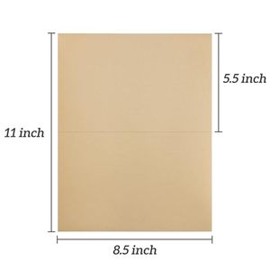 <b>A4</b> Kraft <b>Paper</b> Self-adhesive Printing <b>Paper</b> Rectangular Supermarket & Grocery Exhibition Labels Laser-printed <b>Stickers</b> - Product Image 3