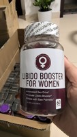 Complément Alimentaire Vitalité Féminine : Gommes Libido Booster pour Femmes (60 unités) avec Soutien au Palmier Nain – Marque Blanche