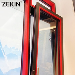 ZEKIN Narrow Frame Other <strong>windows</strong> with Tempered Glass Casement <strong>Window</strong> NFRC AS2047 Thermal Break Aluminium Tilt &amp; Turn <strong>windows</strong> - Product Image 1