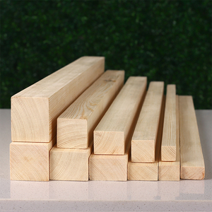 Planches en bois massif rectangulaires, taille personnalisable pour projets de bricolage, style rustique - Product Image 1