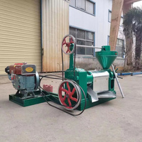 Presse à vis automatique diesel 150 kg/h pour l'extraction d'huile d'arachide, de soja, de palmiste
