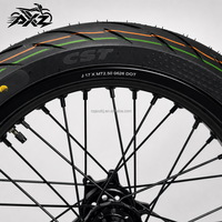 Kit de roue Supermoto 17 pouces pour Sur-Ron Ultra Bee, moto électrique tout-terrain avec pneus 100/80-17 et 130/70-17
