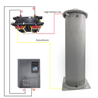 Générateur d'ozone 3000g/h pour l'eau, tube en quartz, décharge à corona avec moteur, garantie 1 an, certifié CE