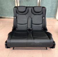 Asiento de Coche Plegable de Cuero Nappa, Asientos de Lujo para Autocaravanas, Caravanas, Autobuses, RV