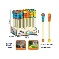Canon à eau de 37 cm en forme de tambour de feux d'artifice, pistolet à eau d'extérieur pour l'été, jouet aquatique pour adultes, enfants et la plage