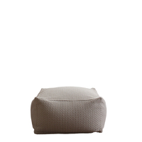 Chaise pouf carrée en polyester souple personnalisée de gros Fauteuil pouf multifonctionnel Siège pouf en peluche EPS