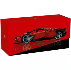 人気アイテムF1レーシングカーSP3ビルディングブロック42143テクニカルスーパーカーモデルデイトナ教育玩具レンガセットキッズギフト