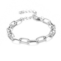 2025 nouveau personnalisé croix chaîne Bracelet mode chaîne Bracelet Style polyvalent main accessoires en gros