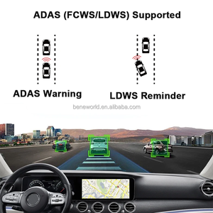 4K + 1080P กล้องคู่ติดรถยนต์ไร้สาย10.26นิ้ว CarPlay แอนดรอยด์อัตโนมัติ BT ควบคุมด้วยเสียง HD หน้าจอสัมผัสหน้าจอเล่นรถ - Product Image 4