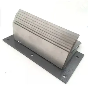 Customized Laser Cutting Machine Fireproof Guide Way Protection Bellows Covers Armour with Lames
