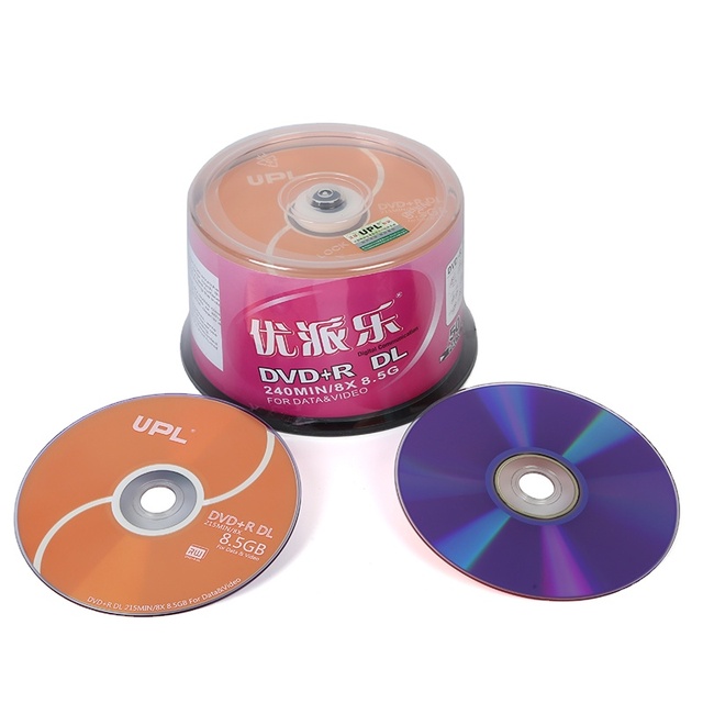 High Capacity 8.5GB Dual-Ray DVD+R DL Blank Discs Factory Direct Bulk Supply in High Demand!