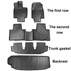 Tapis de pied en caoutchouc TPE pour <span class=keywords><strong>2022</strong></span> Toyota Hollander Highlander tapis de pied de gouvernail droit sol imperméable et résistant à l'usure - Product Image 4