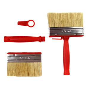 TGS di alta qualità 4 pollici <span class=keywords><strong>pennelli</strong></span> a filamento in acciaio inossidabile puntale fai <span class=keywords><strong>da</strong></span> te naturale pittura murale - Product Image 5