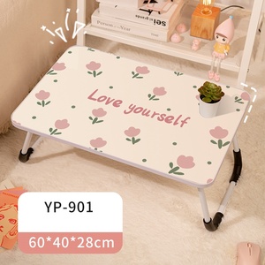 Table pliante sur canapé-lit avec fente pour tablette et porte-gobelet pour regarder la <span class=keywords><strong>lecture</strong></span> travailler sur le lit, canapé, bureau pliable pour ordinateur portable - Product Image 2