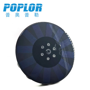 Lampe solaire flottante Poplor, fontaine lumineuse RGB LED, décoration de bassin extérieur, lampe décorative flottante, étanche - Product Image 5