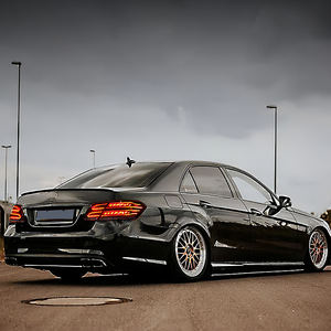 Feu arrière LED BENZ Classe E W212 2009-2013 <span class=keywords><strong>E200</strong></span> E300, feu de brouillard arrière, feu de freinage, clignotant, accessoire automobile, lentille rouge, état neuf - Product Image 6