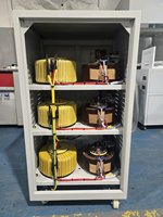 Stabilisateur de tension 30 kVA triphasé automatique SVC, entrée basse tension 275 V - 460 V, régulateur stabilisateur 380 V triphasé