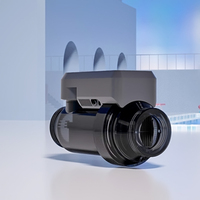 Nouveau Chlorinateur au Sel et Filtre de Piscine Stepon avec Fonction de Nettoyage pour Piscine en Plastique, Contrôlé par WiFi