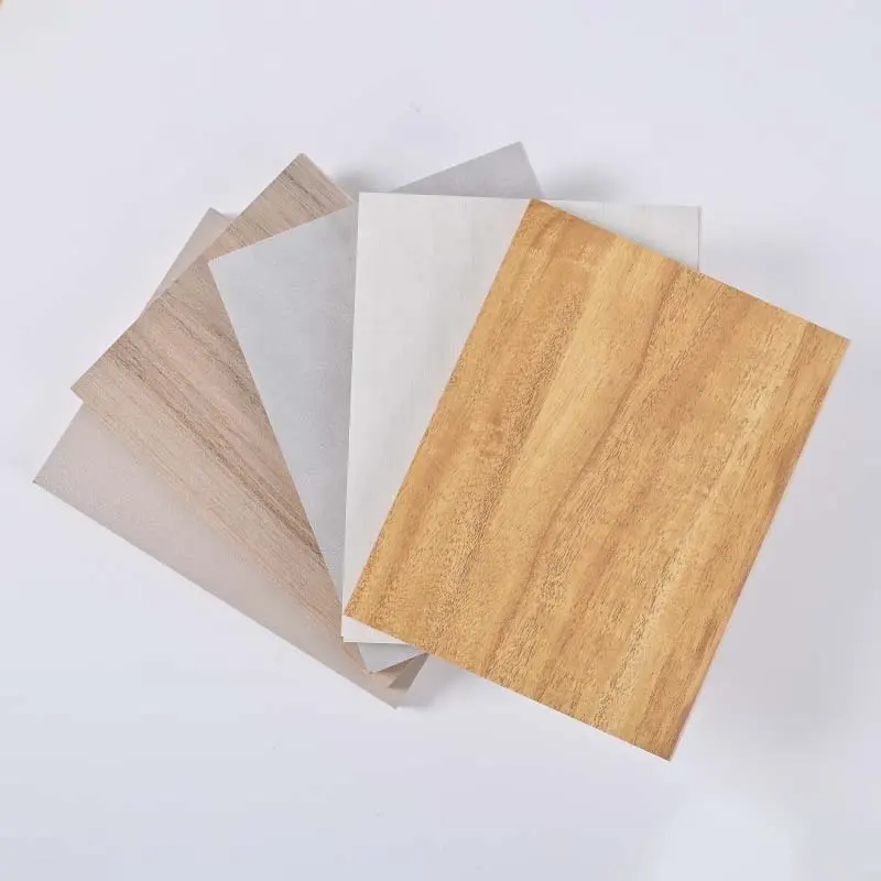 Papan mdf Harga kompetitif 18mm papan mdf warna lembaran laminasi mdf double faced untuk lemari