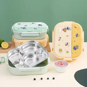 316 stainless steel insulated lunch box for primary school students special food-grade children's compartment lunch box