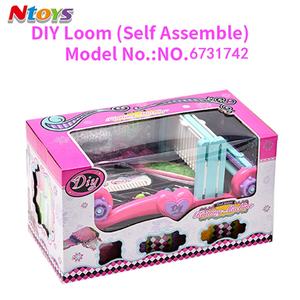 Gros BRICOLAGE Intelligent <span class=keywords><strong>Métier</strong></span> <span class=keywords><strong>À</strong></span> <span class=keywords><strong>Tisser</strong></span> Ensemble de <span class=keywords><strong>Perles</strong></span> de Couleur Rose Créatif Machine <span class=keywords><strong>À</strong></span> Tricoter <span class=keywords><strong>pour</strong></span> Les Filles - Product Image 6