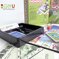 Distributeur unique officiel de jeux de société sous licence Chessboard Monopoly Travel, idéal pour les cadeaux d'entreprise