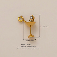 Ciondolo Fai-da-Te in Acciaio Inossidabile 316L, Charm Personalizzabile per Incisione e Pittura, Compatibile con Catene Standard, Ipoallergenico OEM