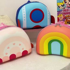 Rainbow <b>Children's</b> <b>Backpack</b> Kindergarten Schoolbag 3-5 Years Old Boys Girls Cute <b>Backpack</b> <b>Children</b> - Product Image 6