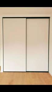 Tủ quần áo cửa trượt tối giản, tủ đựng đồ phòng ngủ cỡ lớn |   Phong cách tối giản, tiết kiệm không gian tối ưu - Product Image 2