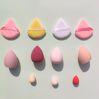 Usine Portable Sans Latex Oeuf De Beauté Fond De Teint Naturel Poudre En Vrac Mélangeur Bouffée Marque Privée Éponge De Maquillage Super Douce
