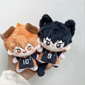 Porte-clés en peluche douce 3D de 10 cm, motif Tobio Kageyama Shouyou Hinata, style anime kawaii, impression en relief - Product Image 3