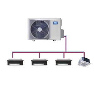 Sistema Mini VRF 220V, Unidad de Aire Acondicionado Multi Split, Enfriador Evaporativo Industrial - Product Image 1