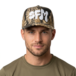 หมวกเบสบอลแบบ Snapback ปีกแบน 5 ชิ้น ปรับได้ ผ้าทวิลล์ ปักลาย 3 มิติ สำหรับผู้หญิง วัยผู้ใหญ่ สไตล์ลำลอง สตรีทแวร์ ใส่ได้ทุกฤดู รับผลิตแบบ OEM ODM ตามสั่ง - Product Image 1