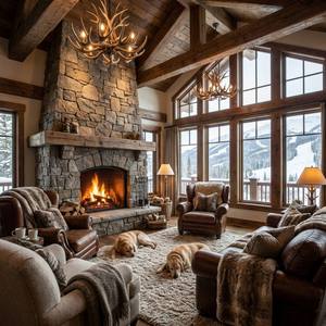 Frais de conception <span class=keywords><strong>pour</strong></span> un <span class=keywords><strong>chalet</strong></span> de luxe en bois, résistant à la neige, préfabriqué, avec un grand toit en pignon, villa <span class=keywords><strong>pour</strong></span> station de ski - Product Image 2