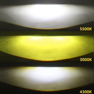 New Auto Fog Lighting Car Lamp 5500k 4300k 3000k 3 Colors Bi Led <b>Projector</b> Waterproof Fog <b>Light</b> Fit for Toyota Car - Product Image 6