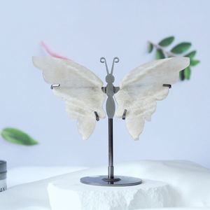 Vendita calda all'ingrosso di ametista lucido <span class=keywords><strong>quarzo</strong></span> rubino agata ali di farfalla minerali di cristallo naturale artigianato per la decorazione domestica - Product Image 2