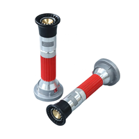 XF Lance d'incendie à pulvérisation DC en fonte de haute qualité, débit réglable, flexible, pour incendies de classe B, rouge, tailles personnalisables, certifié CCC, avec coutures